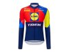 Santini Trikot Santini Trek Race Langarm L Blue/Yellow