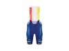 Santini Short Santini Trek Replica Bib Medium Blue/Yellow